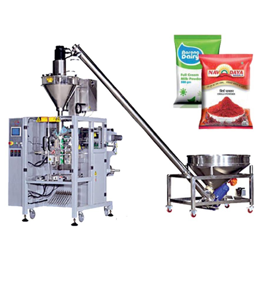 Powder - Servo Auger Filler Collar Type Packing Machine